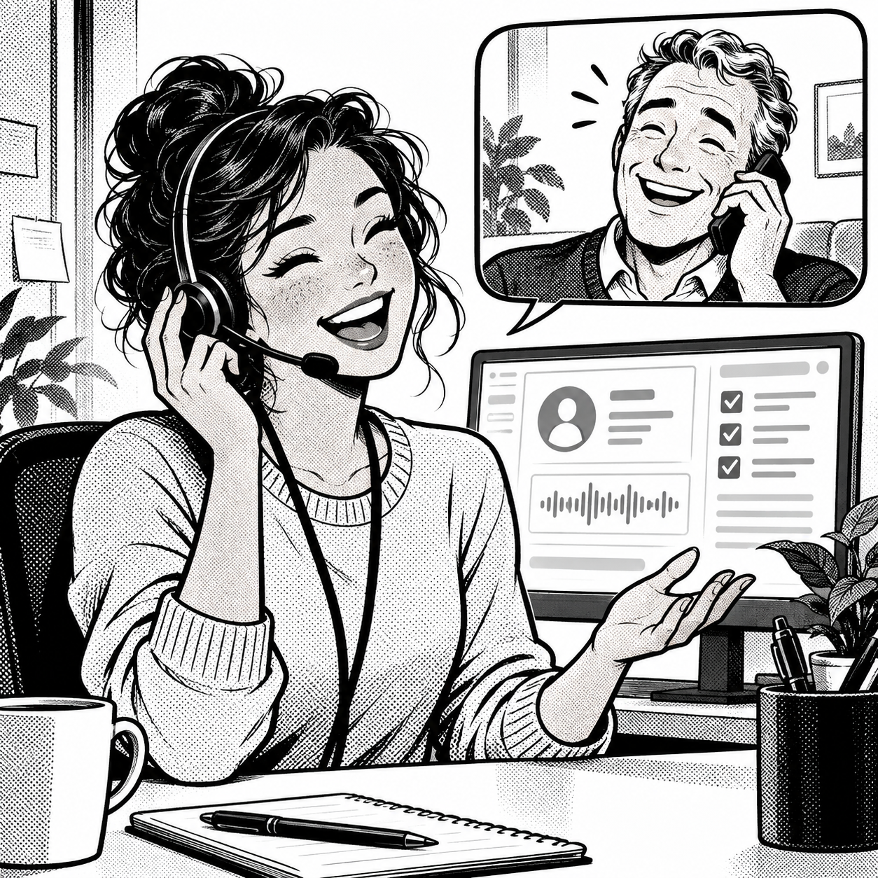 The future of customer service: using AI to improve human connection