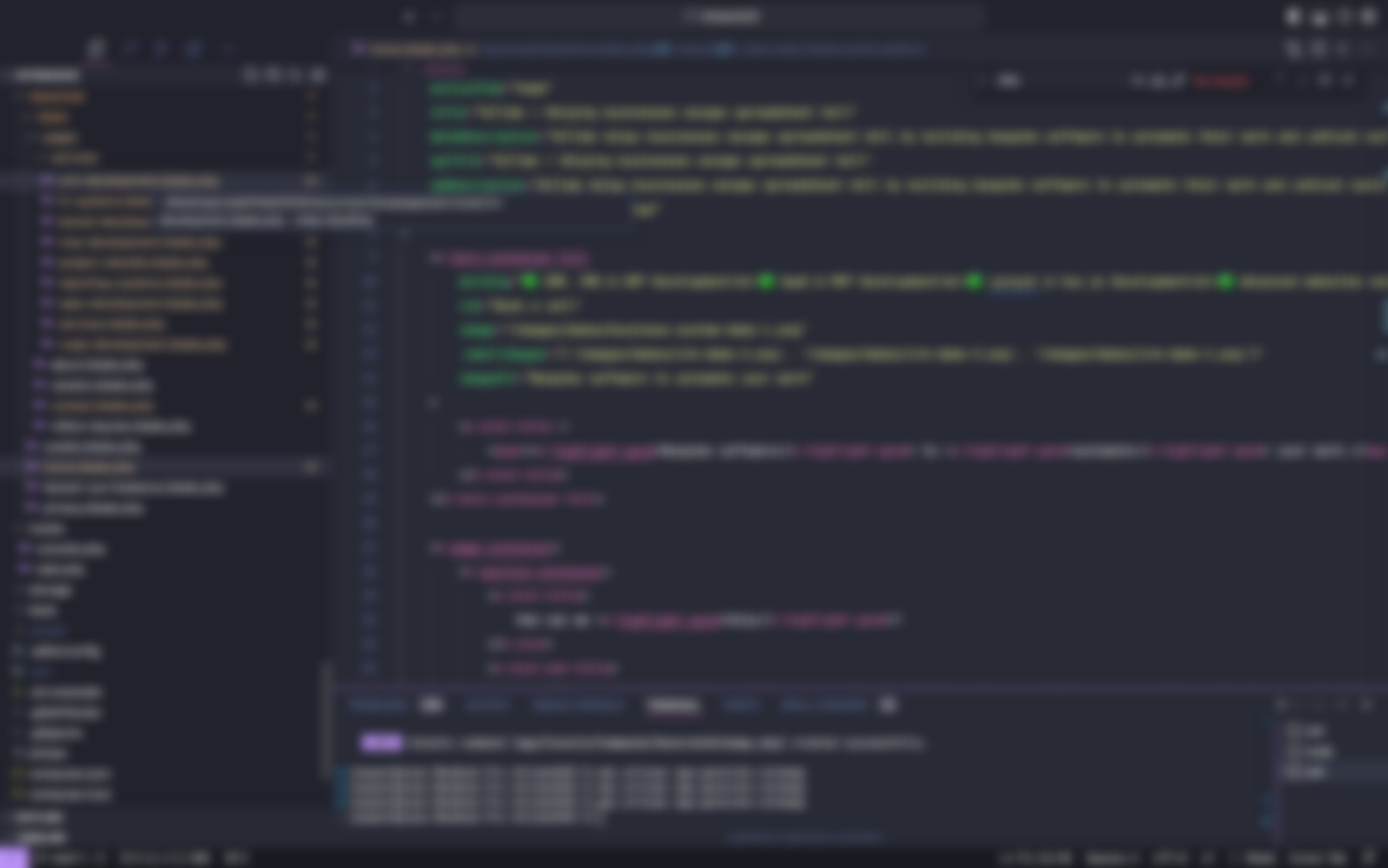 Laravel rescue project